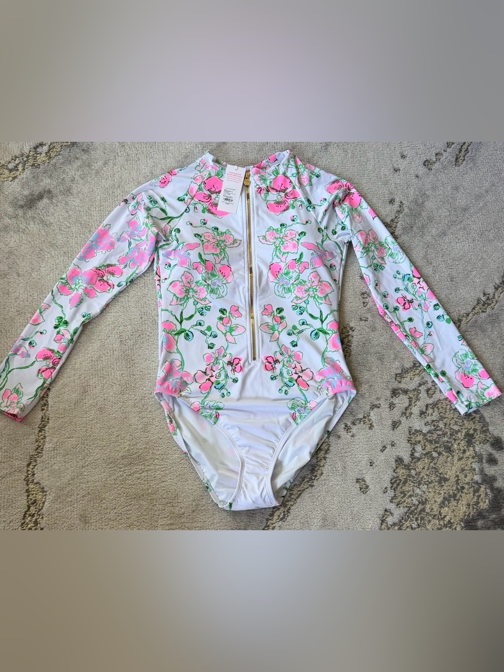 NWT Lilly Pulitzer Women’s One-Piece Rashguard Sz 12